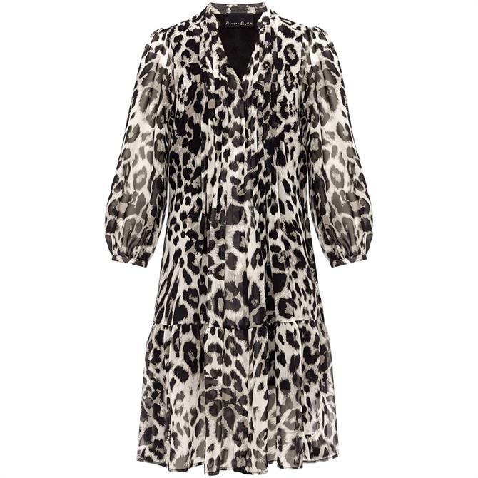 Phase Eight Penele Leopard Print Swing Dress